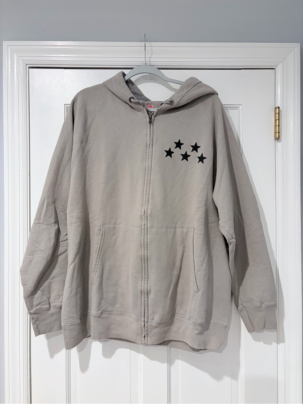 OneRepublic Gray Zip Up Hoodie Sweatshirt 2XL Graphic Band Hoodie